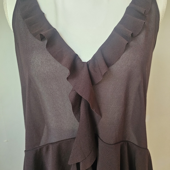 NWT Sheer Ruffle H&M Tank Top - Picture 3 of 6